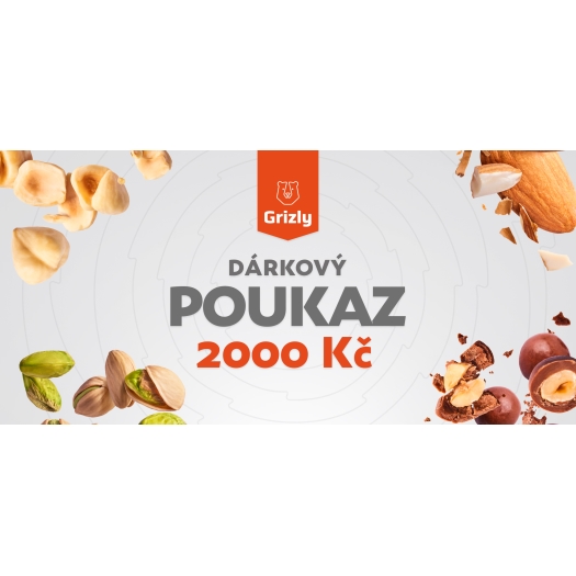 Grizle Darčekový elektronický kupón 2000 Sk